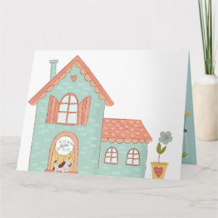 Carte Bienvenue À Notre Nouvelle Maison