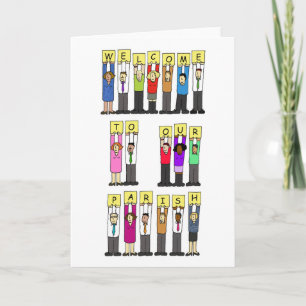 Carte Bienvenue à notre paroisse