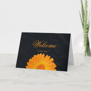 Carte Bienvenue à Team Daisy Flower