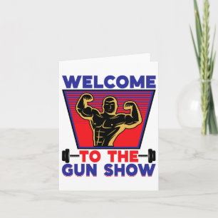 Carte Bienvenue Au Salon D'Armes À Feu Fitness Et Bodybu