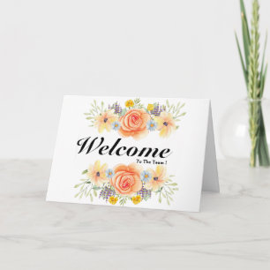 Carte Bienvenue Dans L'Équipe