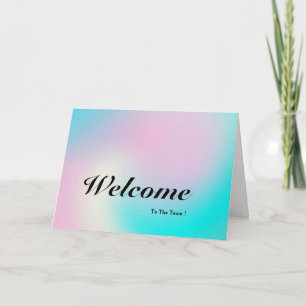 Carte Bienvenue Dans L'Équipe