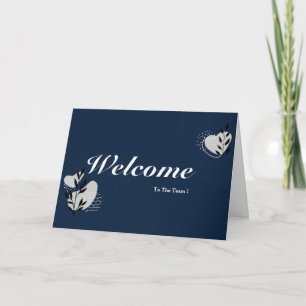 Carte Bienvenue Dans L'Équipe