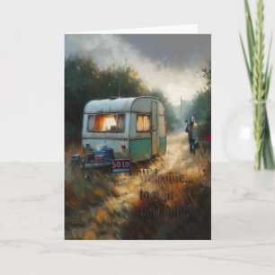 Carte Bienvenue dans votre nouvelle maison