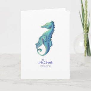 Carte Bienvenue Petit Hippocampe