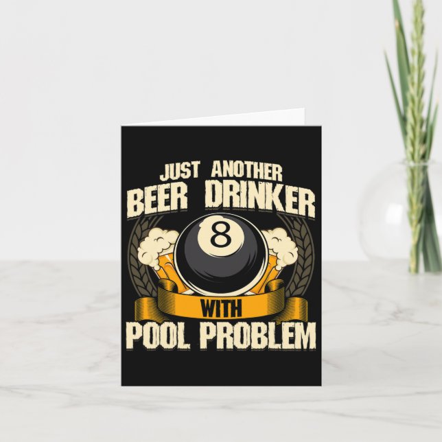 Carte Bière Et Amme ; Billard Pour Pub Hall De Billard A (Devant)