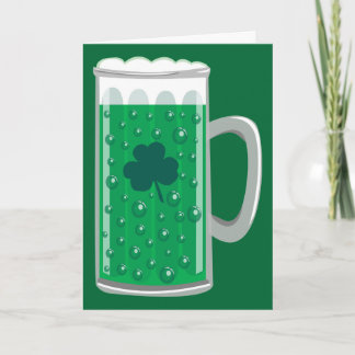 Carte Bière verte