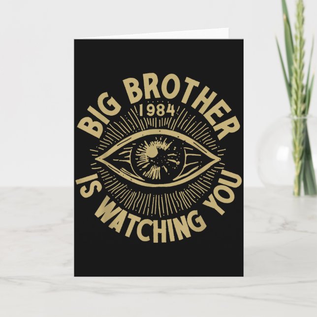 Carte Big Brother Vous Regarde  (Devant)