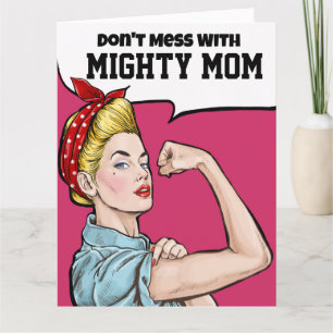 Carte Big Card pour Mighty Mom - Voir à l'intérieur et a