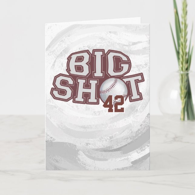 Carte Big Shot Basball (Devant)