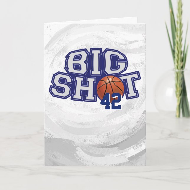 Carte Big Shot Basket (Devant)
