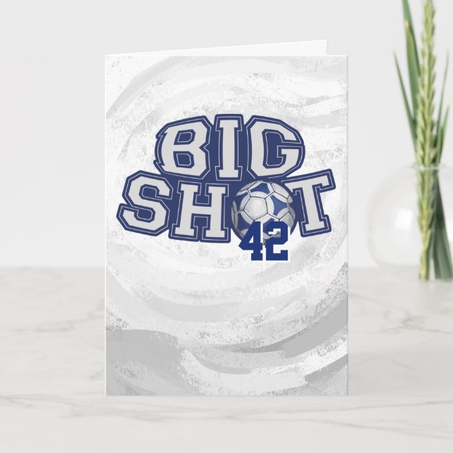 Carte Big Shot Soccerball (Devant)
