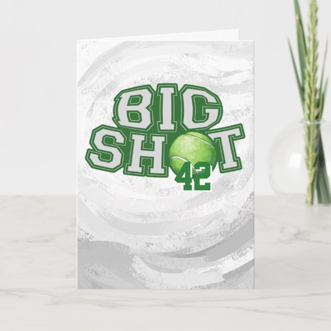 Carte Big Shot Tennis Ball (Devant)