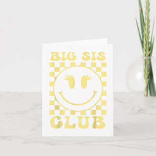 Carte Big Sis Club À damiers Big Sister Tobe Nouveau