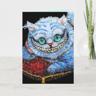 CARTE BIG SMILE SMILING CAT BIRTHDAY GREETING CARD