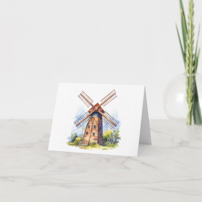 Carte Big Windmill BLANK (Devant)
