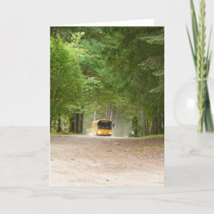 Carte Big Yellow School Bus