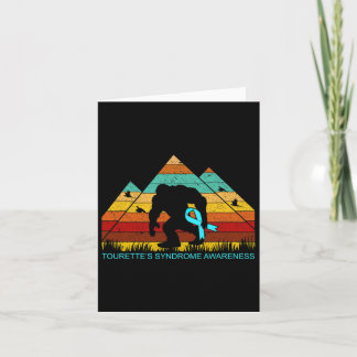 Carte Bigfoot apporter le syndrome de Tourette Ribbon am
