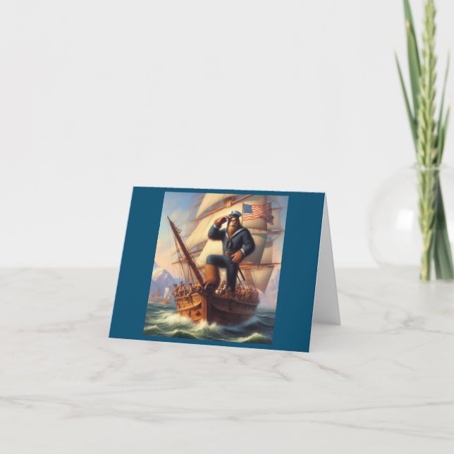 Carte Bigfoot Sailor (Devant)