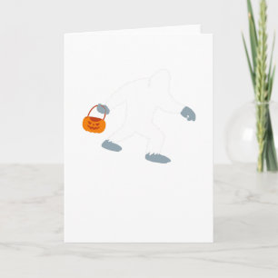 Carte Bigfoot Sasquatch Pumpkin Halloween Costume for