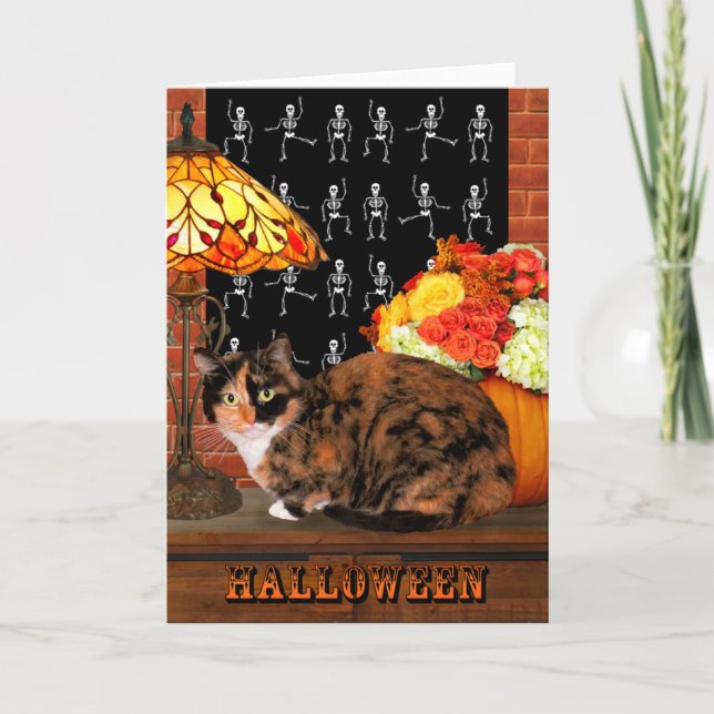 Carte "Bijou à Halloween" Message (Devant)