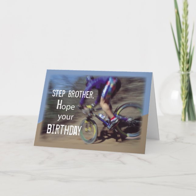 Carte Bike Birthday (Devant)