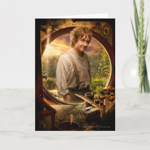 Carte BILBO BAGGINS™ dans le collage de bordures