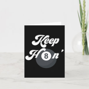 Carte Billard amusant Continuer à haïr 8 Ll Lecteur de b