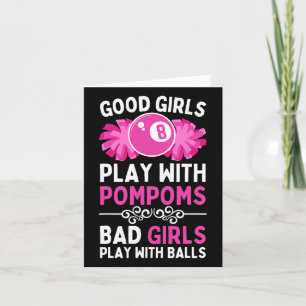 Carte Billard Drôle Pour Femmes Filles 8 Ll Billard Pool