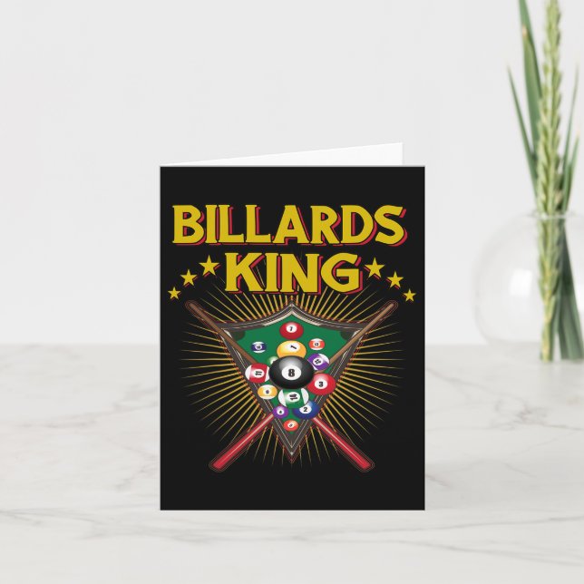 Carte Billard Snooker King Of Billiards 8 Pool (Devant)