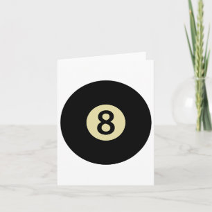 Carte Billard Snooker Pool Ll Numéro 8 Billard Lecteur