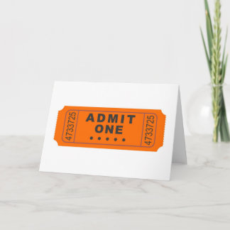 Carte Billet cinéma