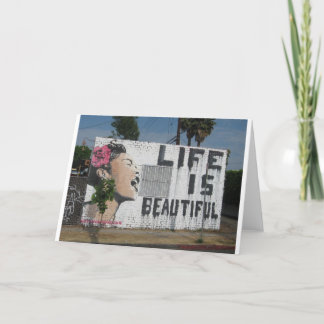 Carte Billie Holiday Street Art