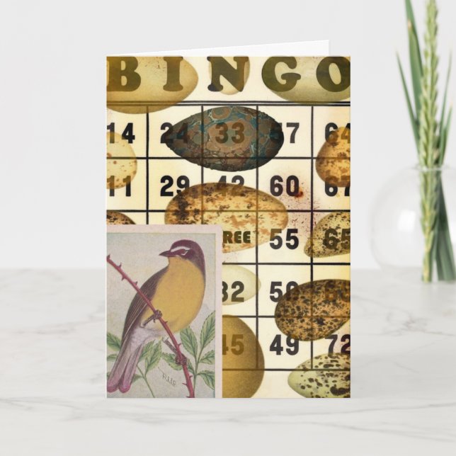 Carte Bingo Bird (Devant)