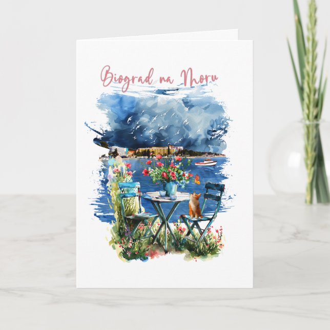 Carte Biograd na moru 3 (Devant)