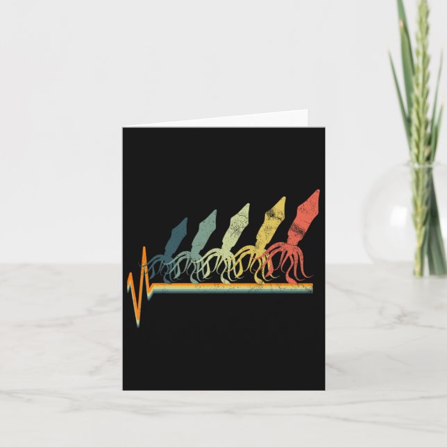 Carte Biologiste de la biologie marine des calmars (Devant)