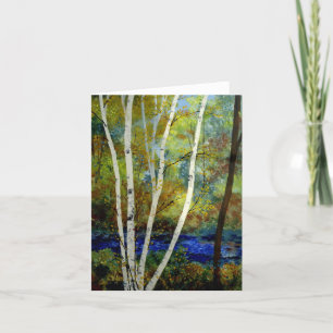 Carte Birch Stream Card