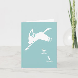 Carte - Bird in Flight Graphic