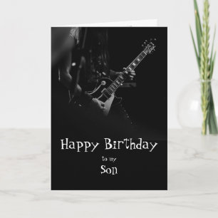 Carte Birday Son Fun You Rock Music Card