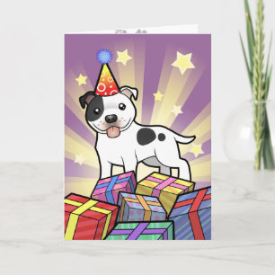 Carte Birday Staffordshire Bull Terrier