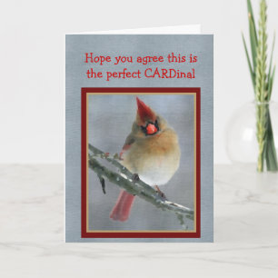 Carte Birder Valentine's Day