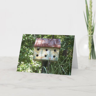 Carte Birdhouse