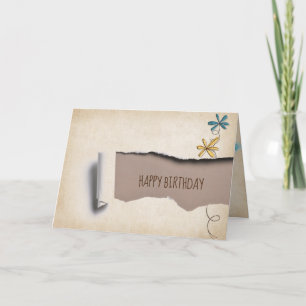 Carte birthday a fui