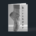 CARTE BIRTHDAY BALLET STYLE-DANCE/ENJOY<br><div class="desc">Let someone special in YOUR LIFE know that you wish them HAPPINESS on their very special day! and if THEY LOVE OR DO BALLET,  wow,  THEY WILL LOVE THIS CARD FOR SURE!</div>