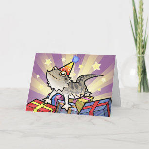 Carte Birthday Bearded Dragon / Rankin Dragon