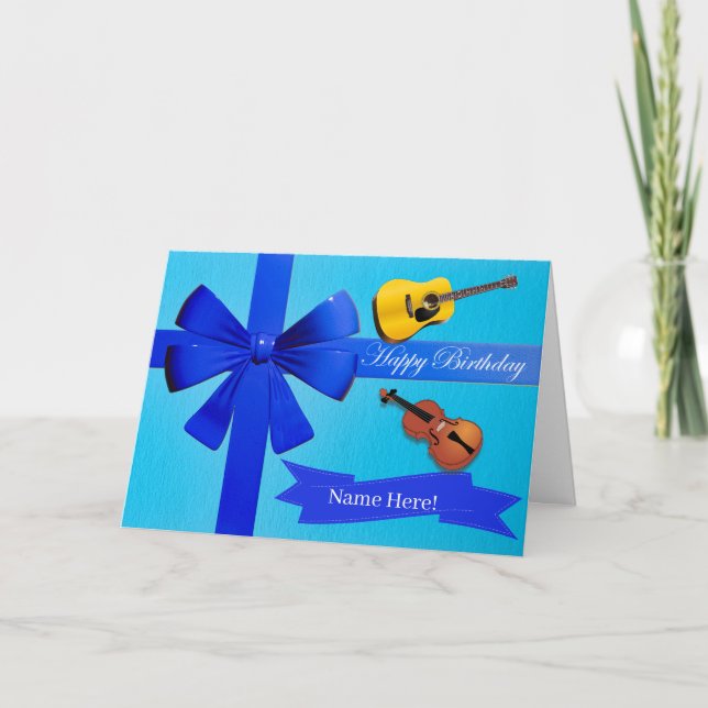 Carte Birthday Boy (Devant)