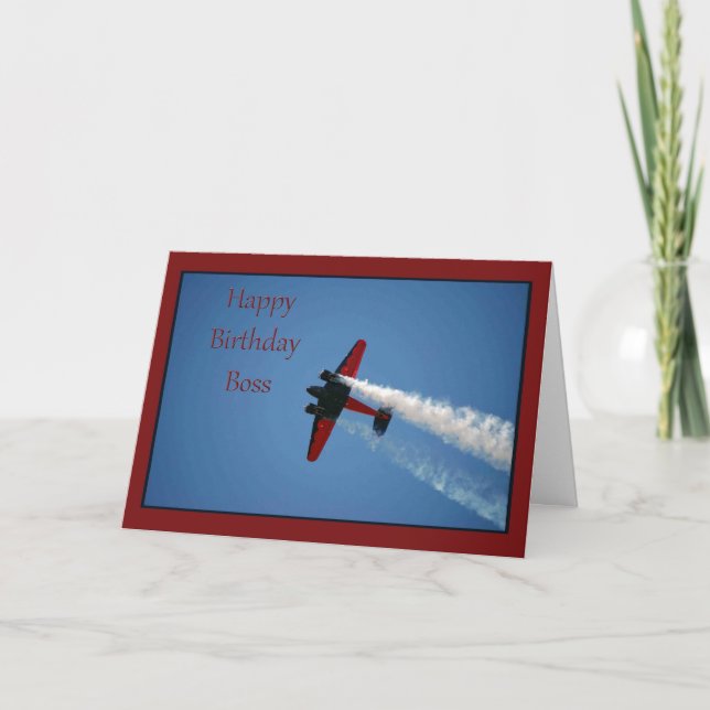 Carte Birthday Card (Devant)