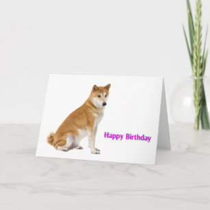 Carte Birthday Card