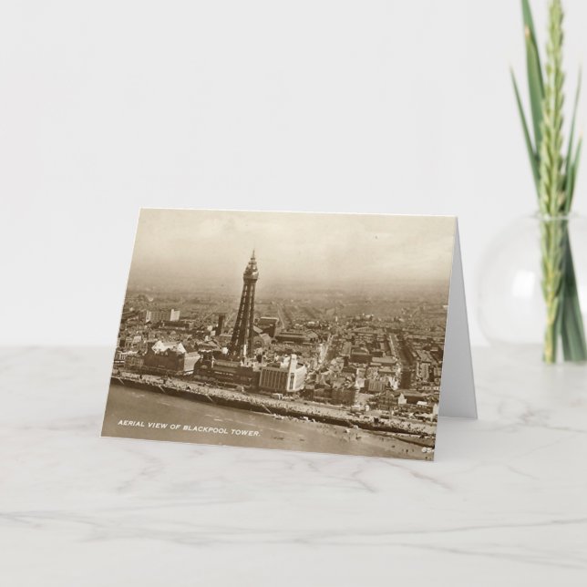 Carte Birthday Card - Blackpool Tower (Devant)