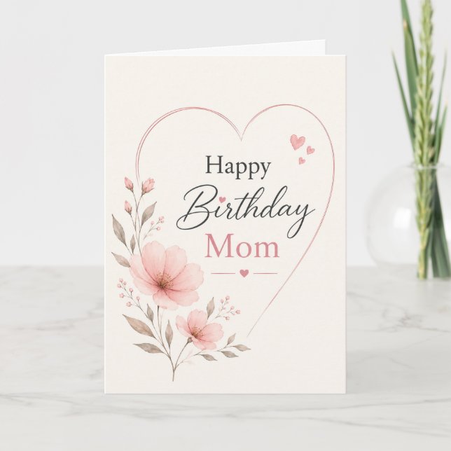 Carte Birthday Card for Mom (Devant)